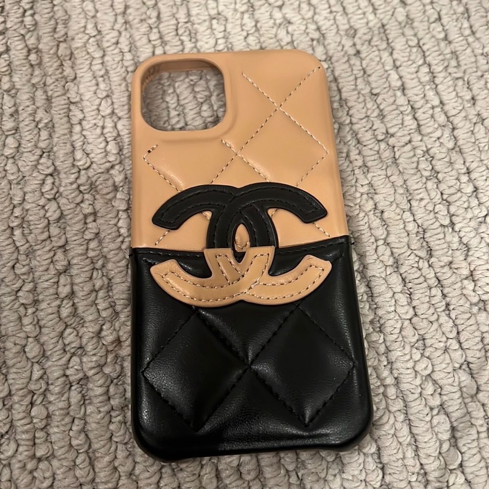 Chanel phone case newish never used